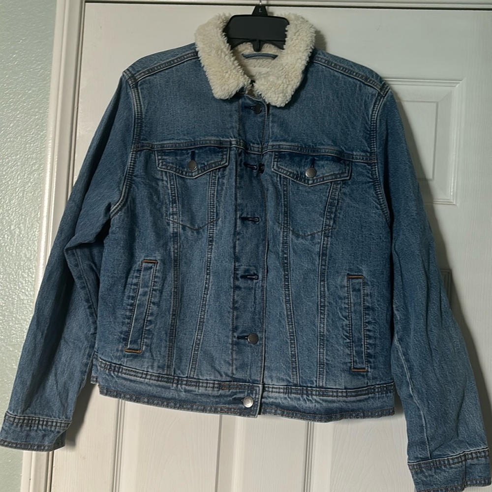 Sherpa Jean Jacket